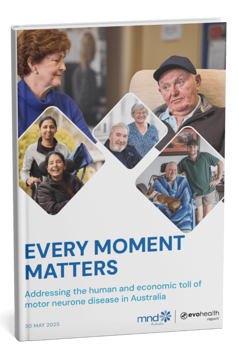 Economic Impact of motor neurone disease report cover