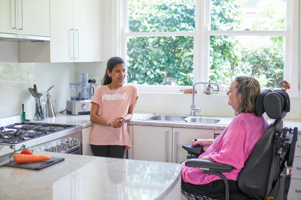 Accessing support and services with MND