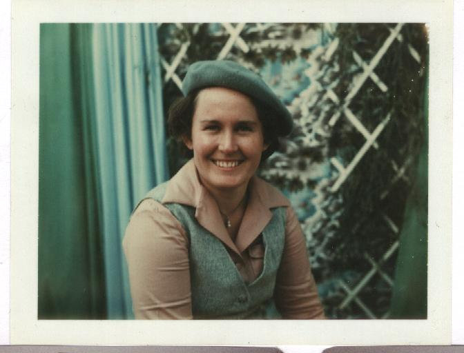 Louise's mum in her twenties