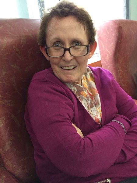 Elizabeth smiling