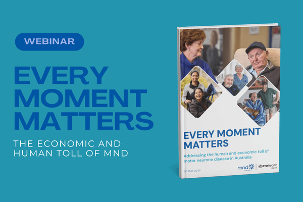 Every Moment Matters webinar: New national data reveals the true cost of MND — and why Australia must act now Image
